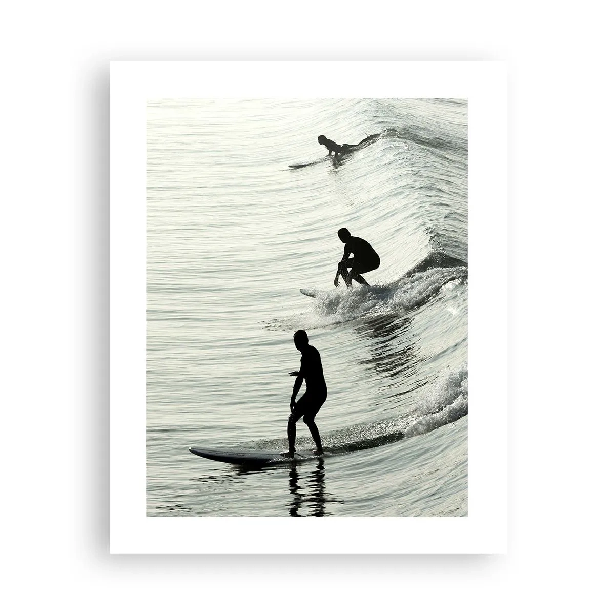 Poster - Om de golf te ontmoeten - 40x50 cm