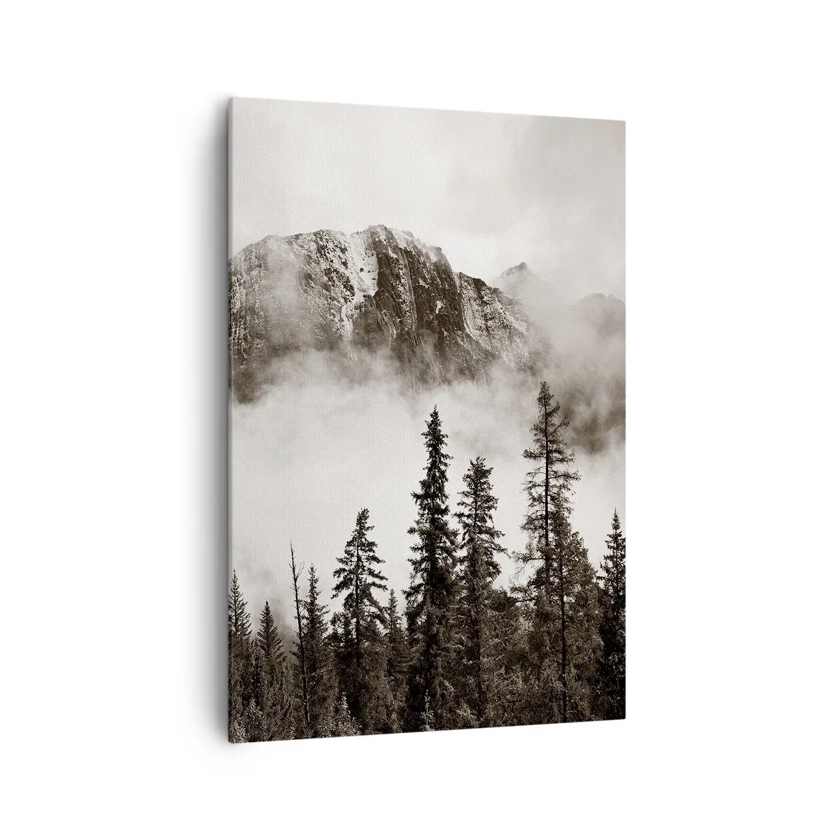 Schilderen op canvas - Granieten liniaal - 70x100 cm