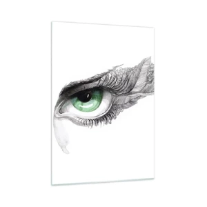 Schilderen op glas - Mooi en klaar om aan te vallen - 50x70 cm