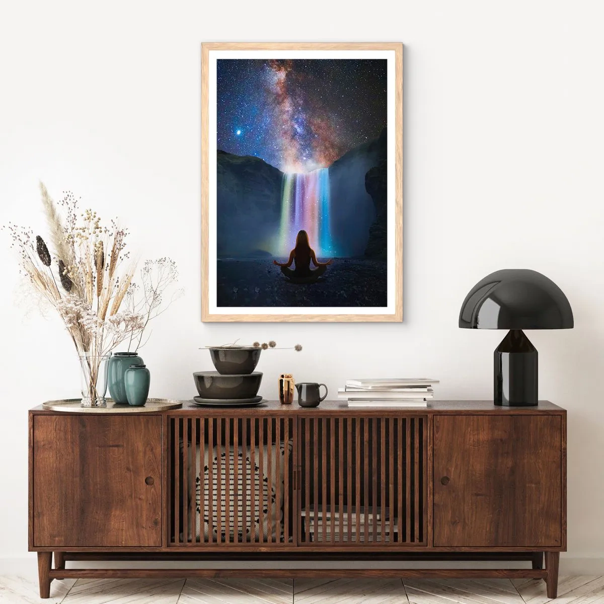 Een poster in een licht eiken lijst - Absolute harmonie - 61x91 cm