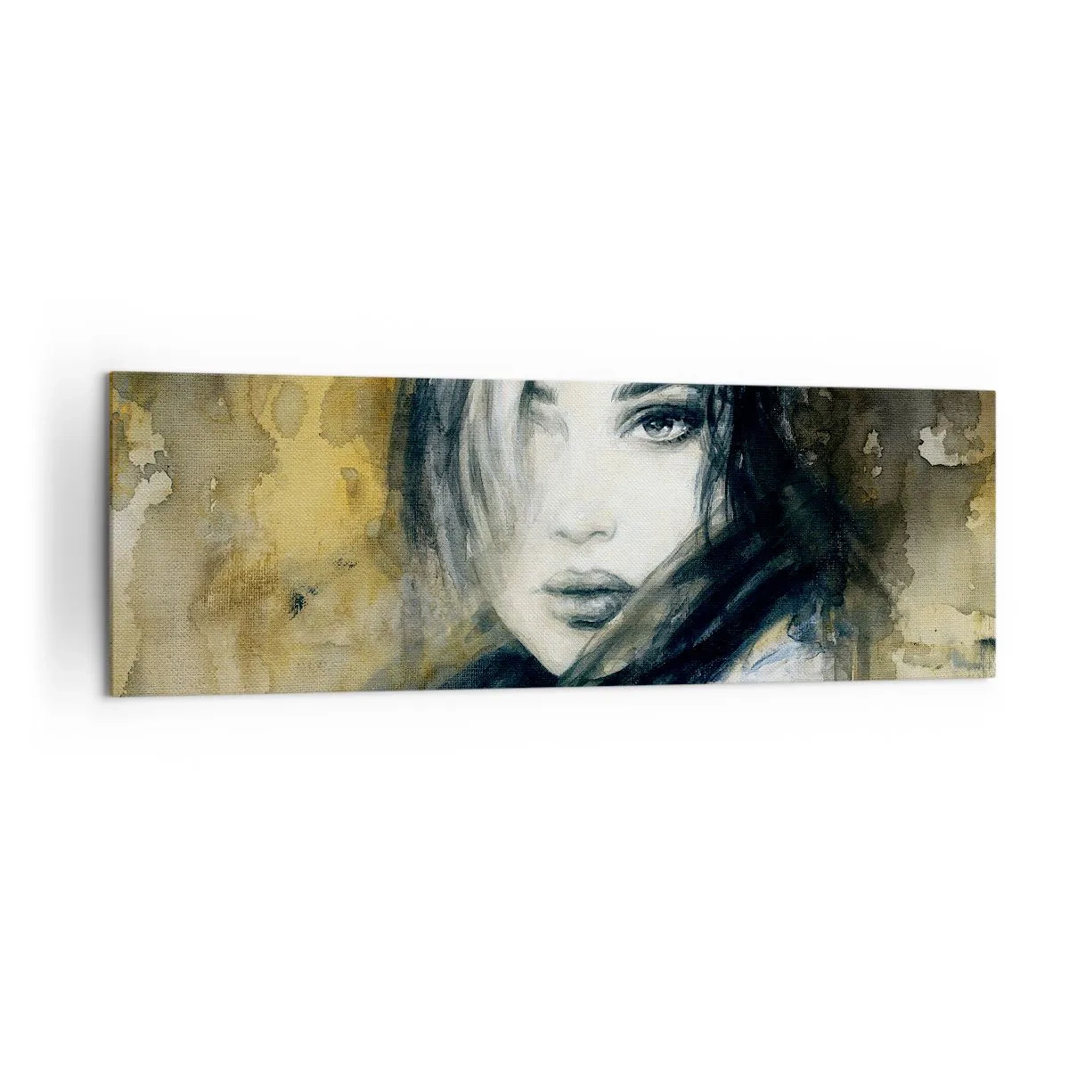 Schilderen op canvas - onschuldiger of sensueler? - 160x50 cm