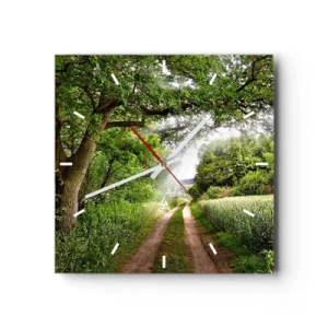 Wandklok - Klok - Et in Arcadia ego - 30x30 cm