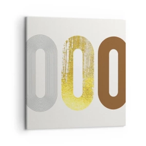 Schilderen op canvas - Oooo! - 50x50 cm
