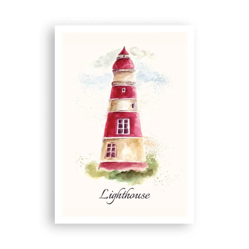 Poster - Er is altijd goed weer in de buurt - 70x100 cm