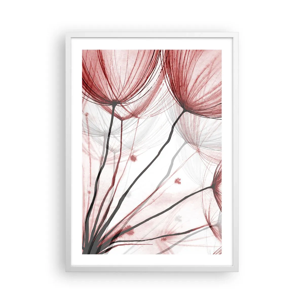 Poster in een witte lijst - Vóór het vertrek - 50x70 cm