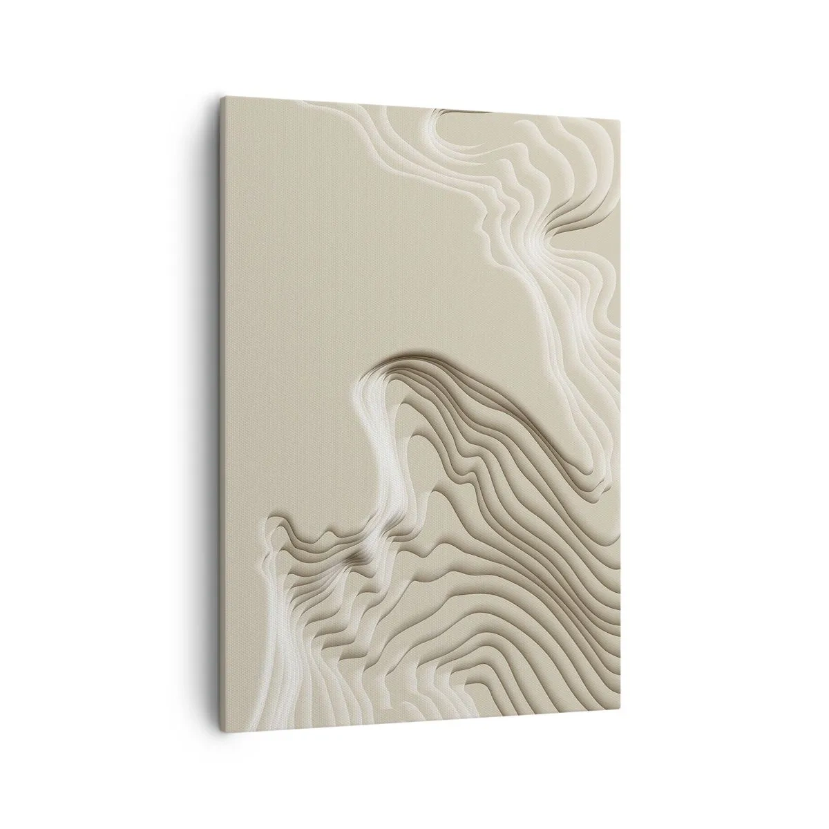 Schilderen op canvas - Kunst topografie - 50x70 cm