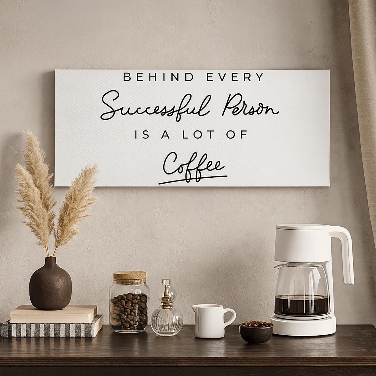 Schilderen op canvas - Het geheim van succes - 30x30 cm