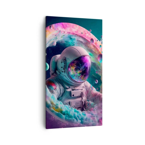 Schilderen op canvas - Sterrenpoort - 45x80 cm