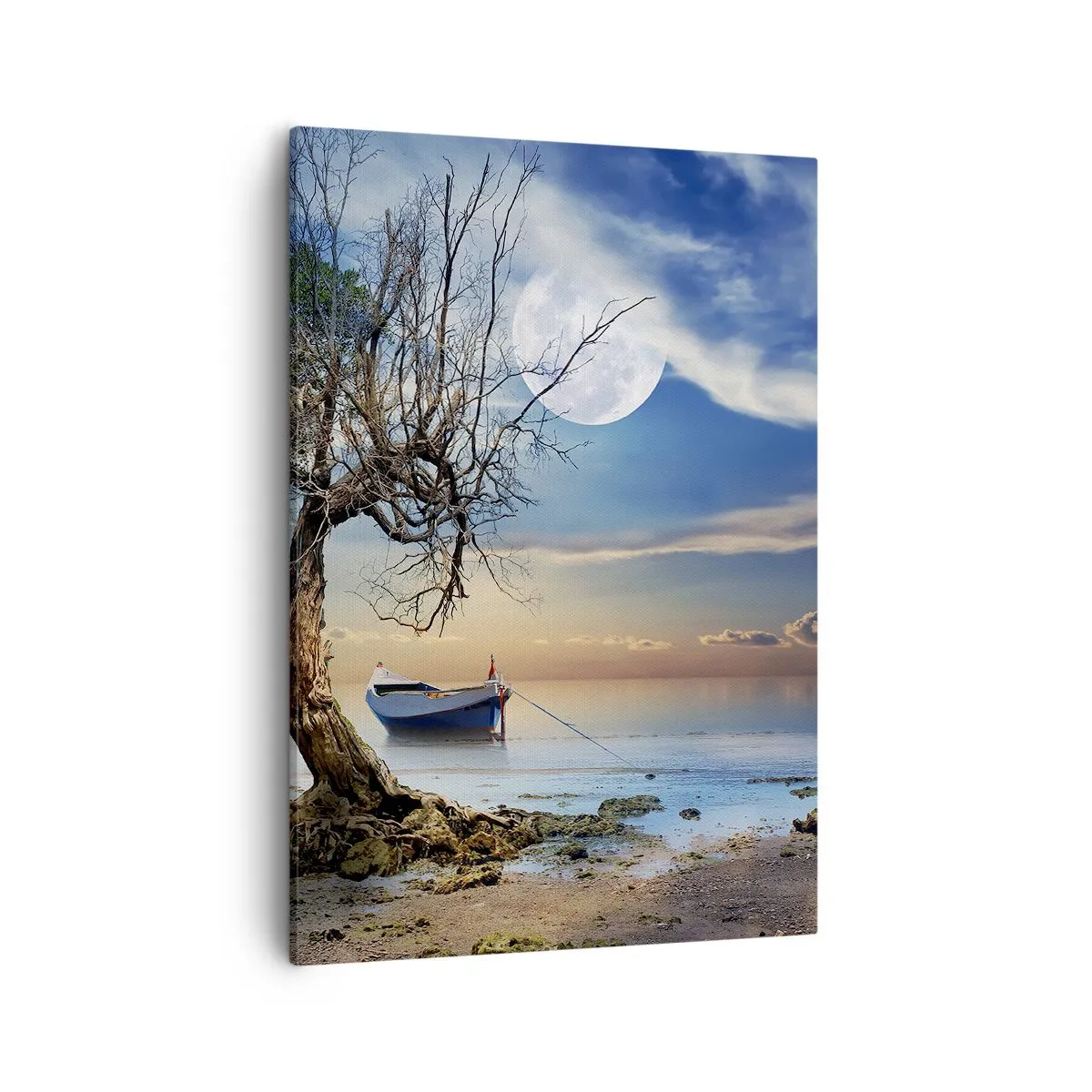 Schilderen op canvas - Is dit het einde of het begin? - 50x70 cm