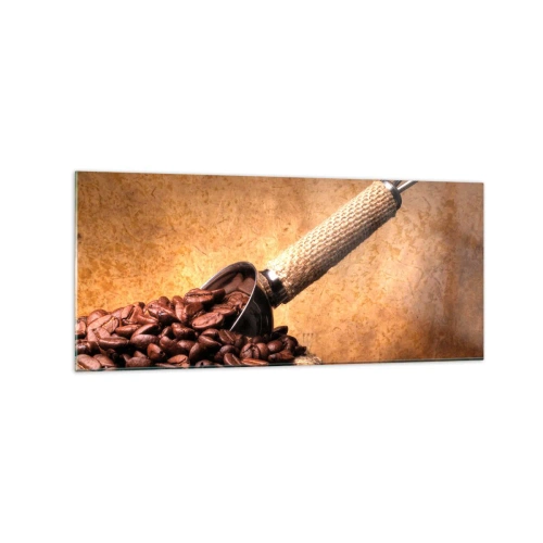 Schilderen op glas - Aan de bron van de smaak - 120x50 cm