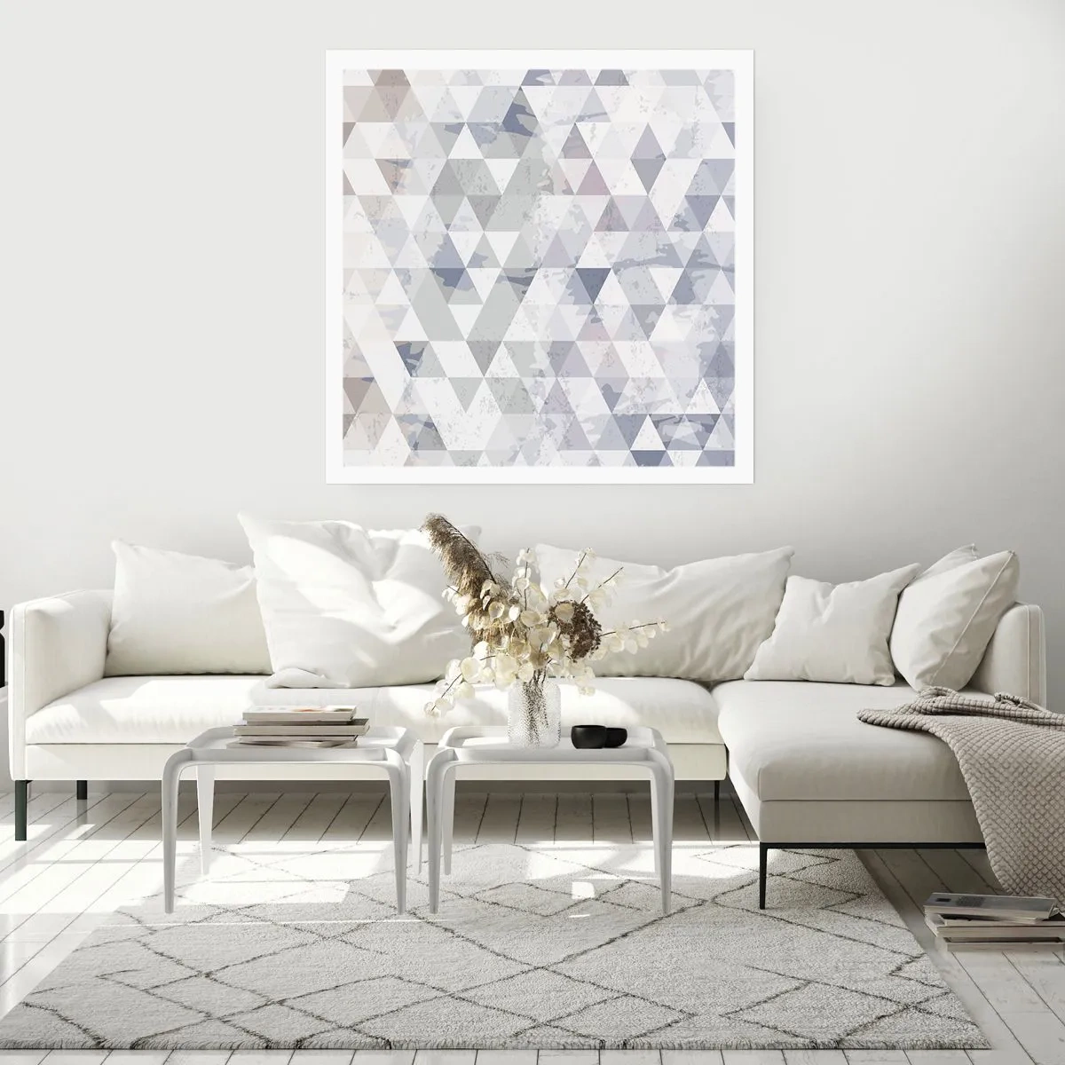 Poster - In ritme op drie - 40x40 cm