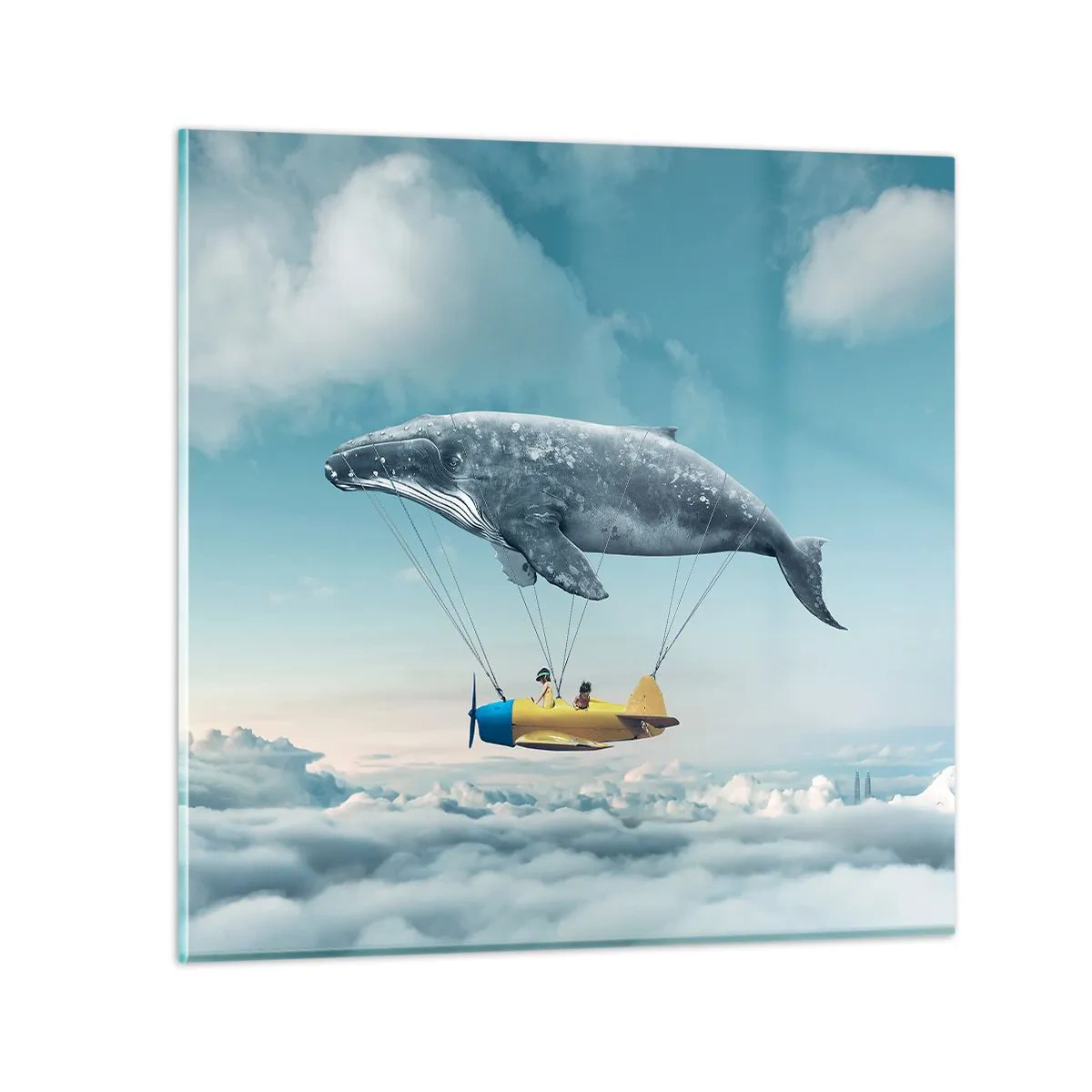 Schilderen op glas - Waarom niet? - 60x60 cm