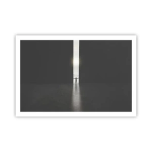 Poster - Een stap naar een mooie toekomst - 91x61 cm