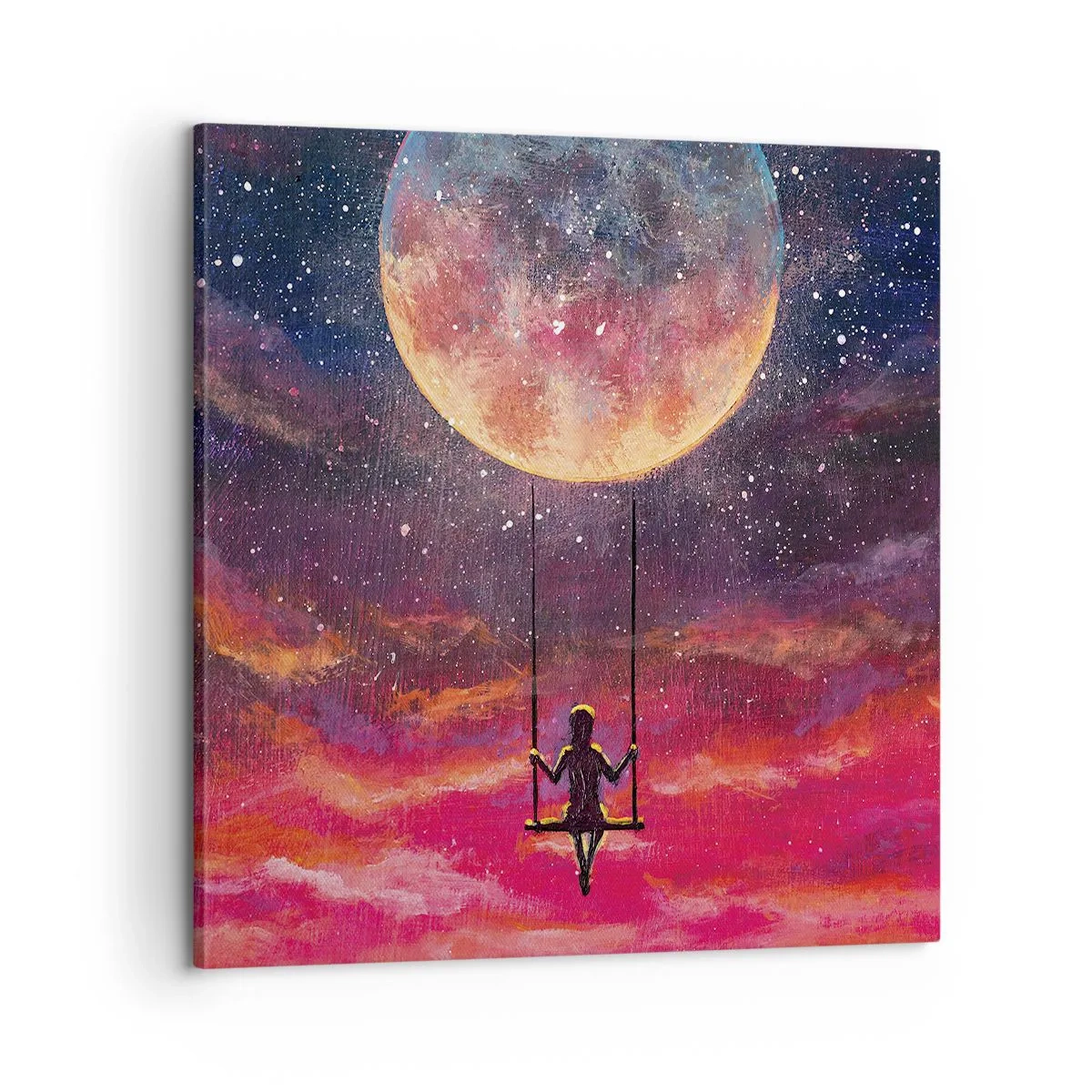 Schilderen op canvas - Droom - 60x60 cm