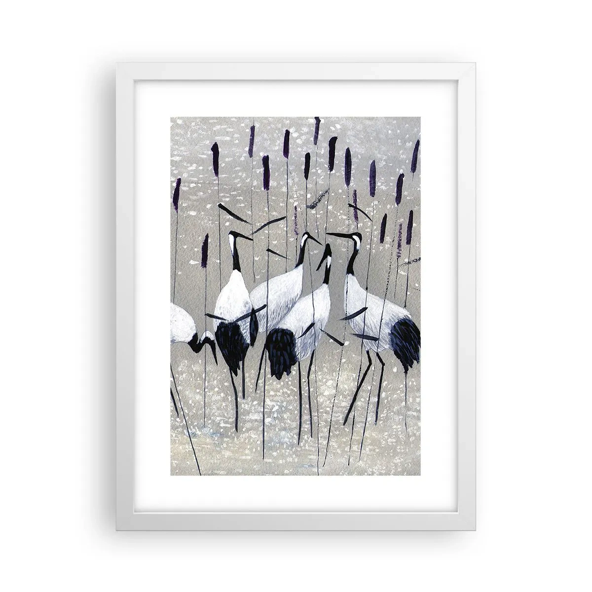 Poster in een witte lijst - Onder hun eigen - 30x40 cm