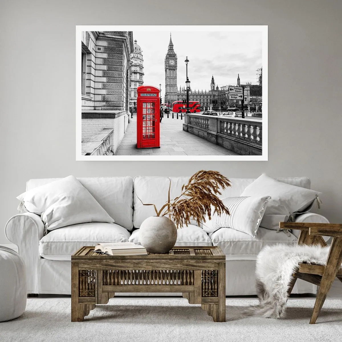 Poster - Londen, zonder twijfel - 91x61 cm