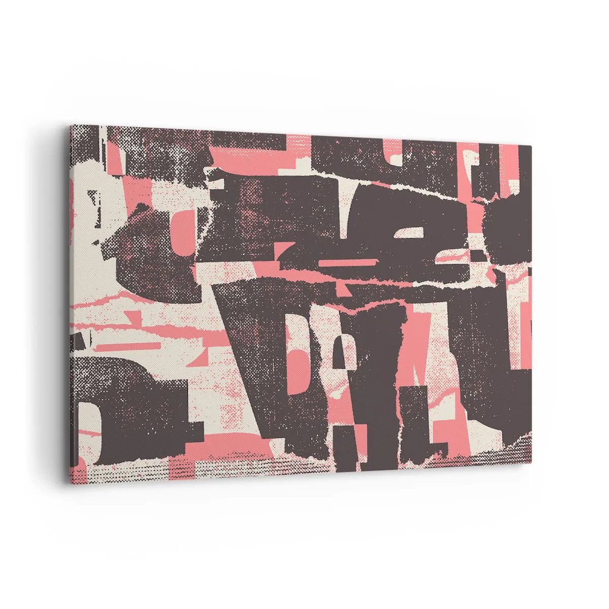 Schilderen op canvas - Al dit lawaai - 120x80 cm