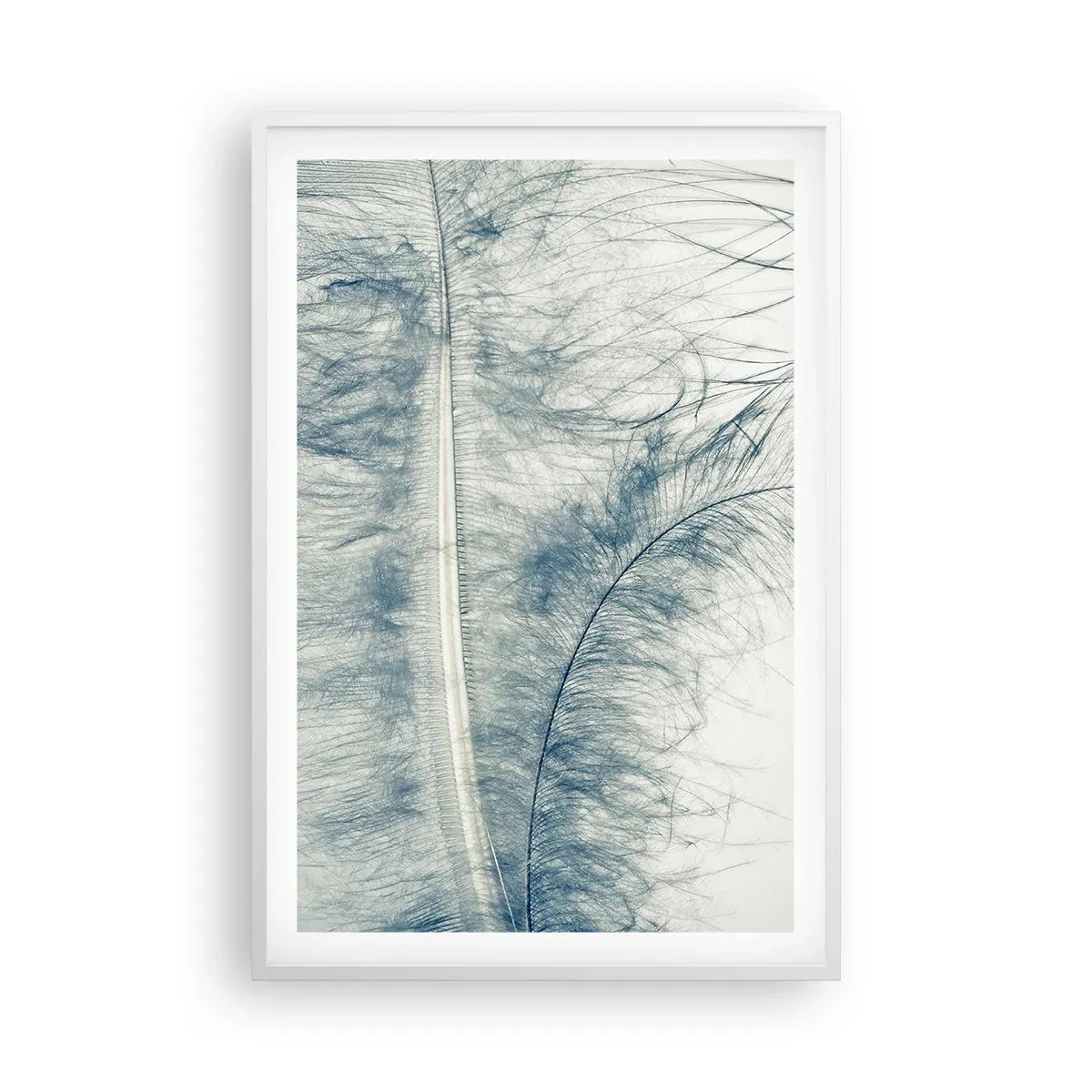 Poster in een witte lijst - Het gefluister van de natuur - 61x91 cm