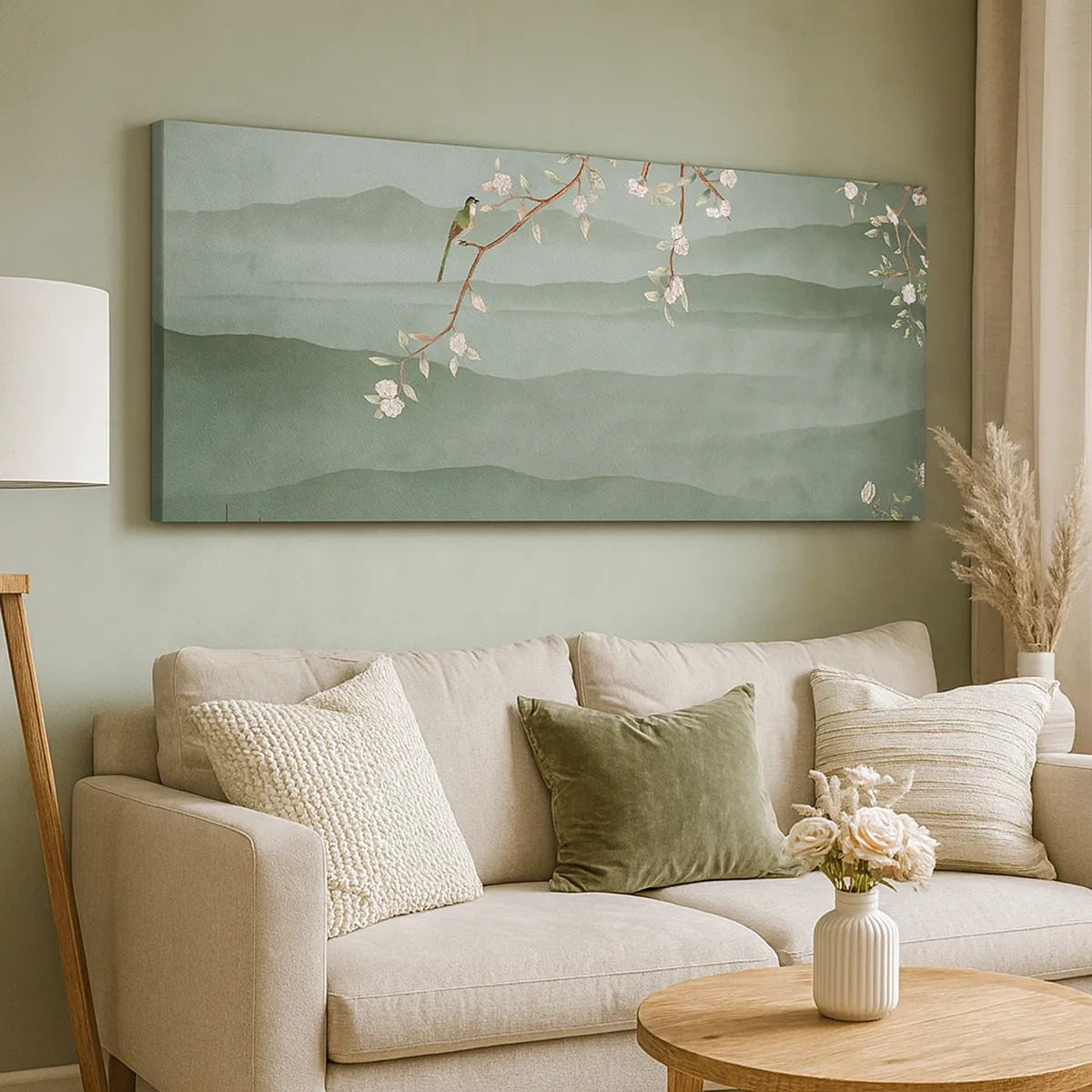 Schilderen op canvas - Lente, oh jij bent het - 30x30 cm