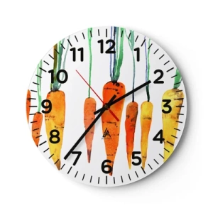 Wandklok - Klok - De schoonheid van het gewone - 30x30 cm