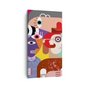 Schilderen op canvas - Wij zijn van de heer Picasso - 45x80 cm