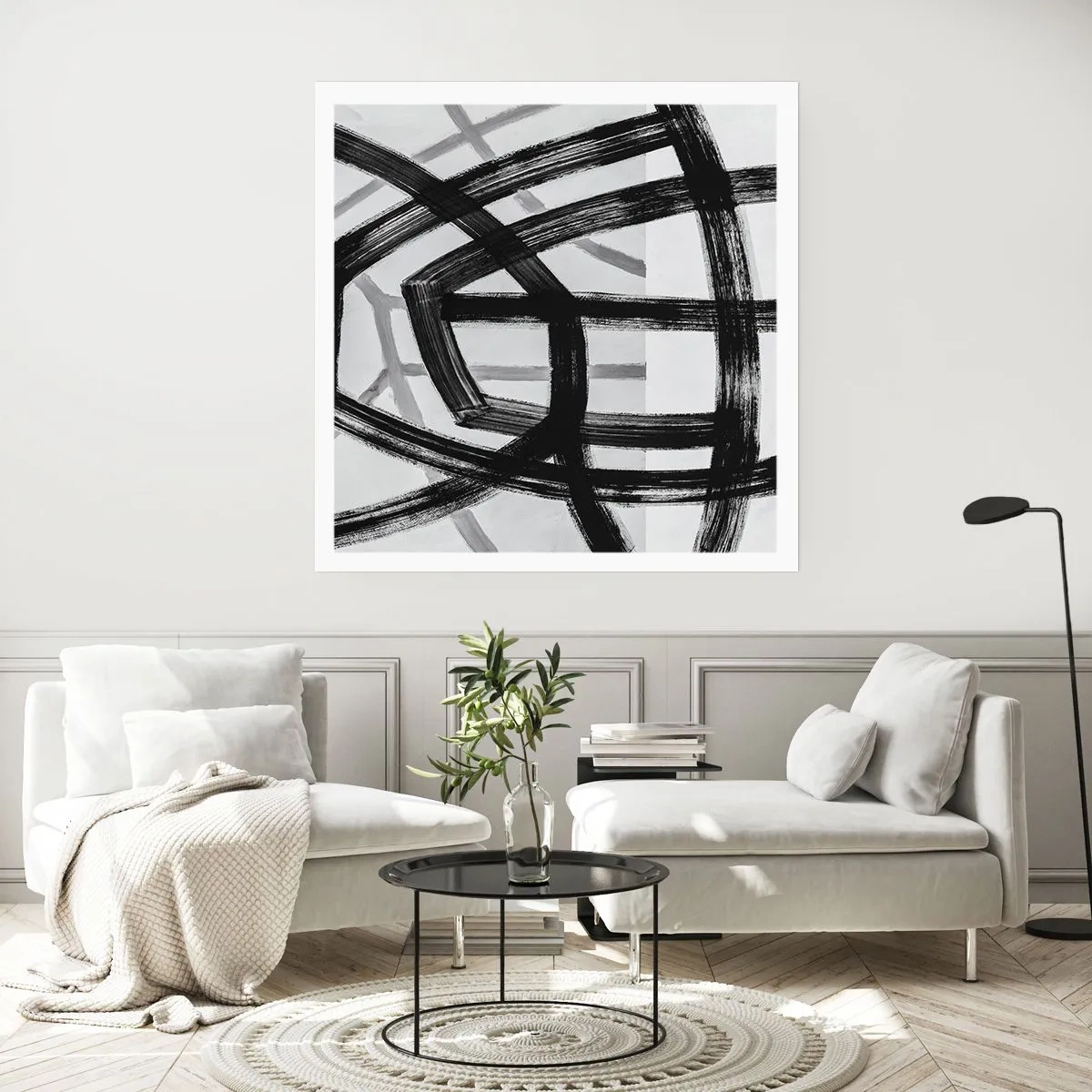 Poster - Diepte opbouwen - 30x30 cm