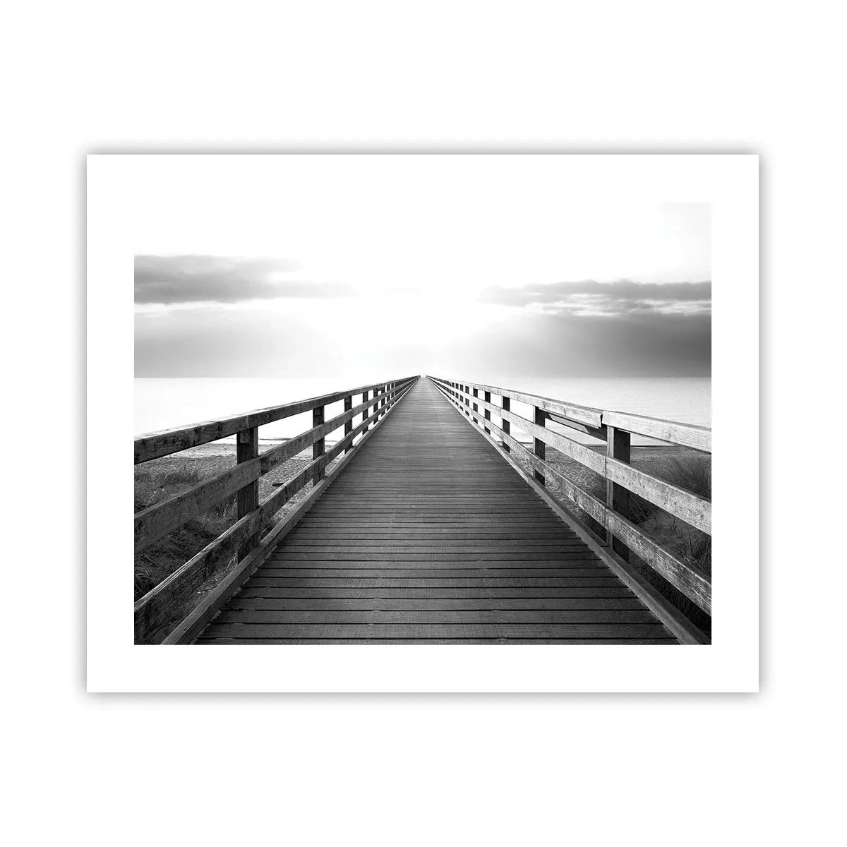 Poster - In de verte ... - 50x40 cm