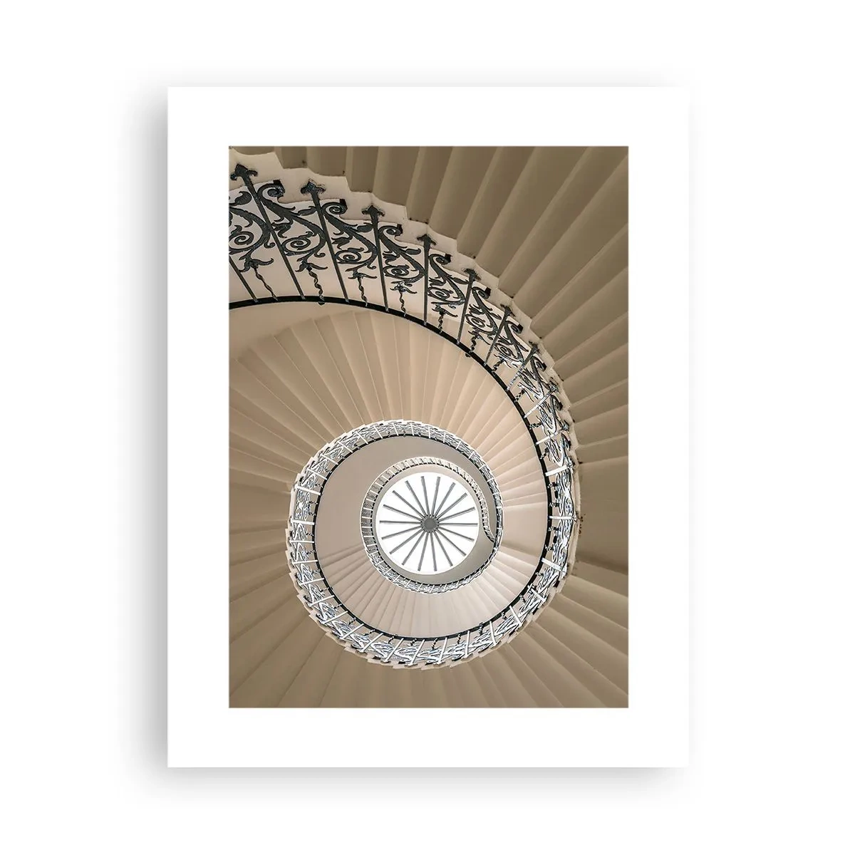 Poster - Binnenin de schaal - 30x40 cm