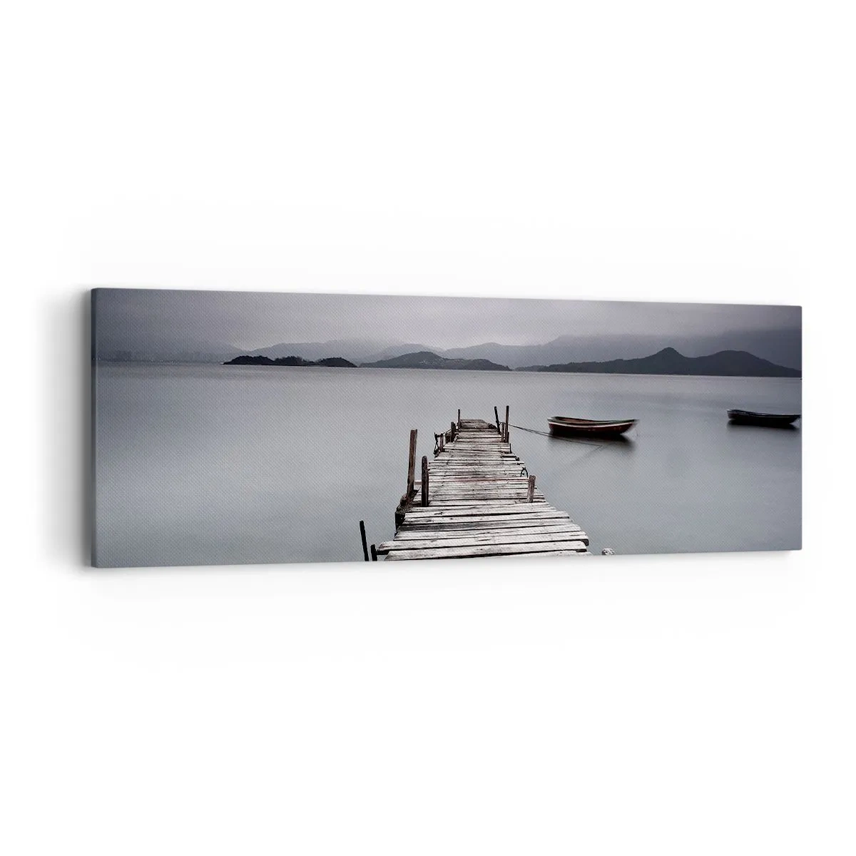Schilderen op canvas - Je kunt morgen gaan - 90x30 cm