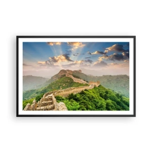 Poster in een zwarte lijst - Eeuwige grootheid - 91x61 cm