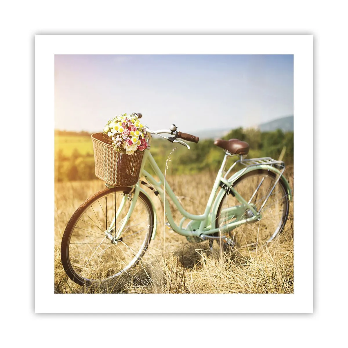 Poster - Ik blijf hier nog even - 50x50 cm