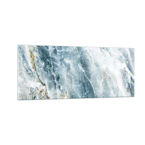 Schilderen op glas - Ijs wereld - 100x40 cm
