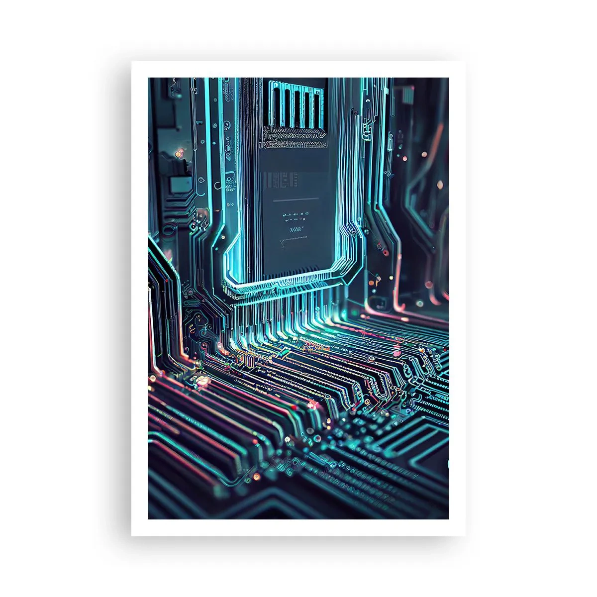 Poster - Ik ben aan het denken… - 70x100 cm