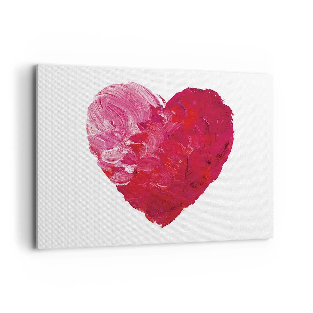 Schilderen op canvas - Alles wat je nodig hebt is liefde - 100x70 cm