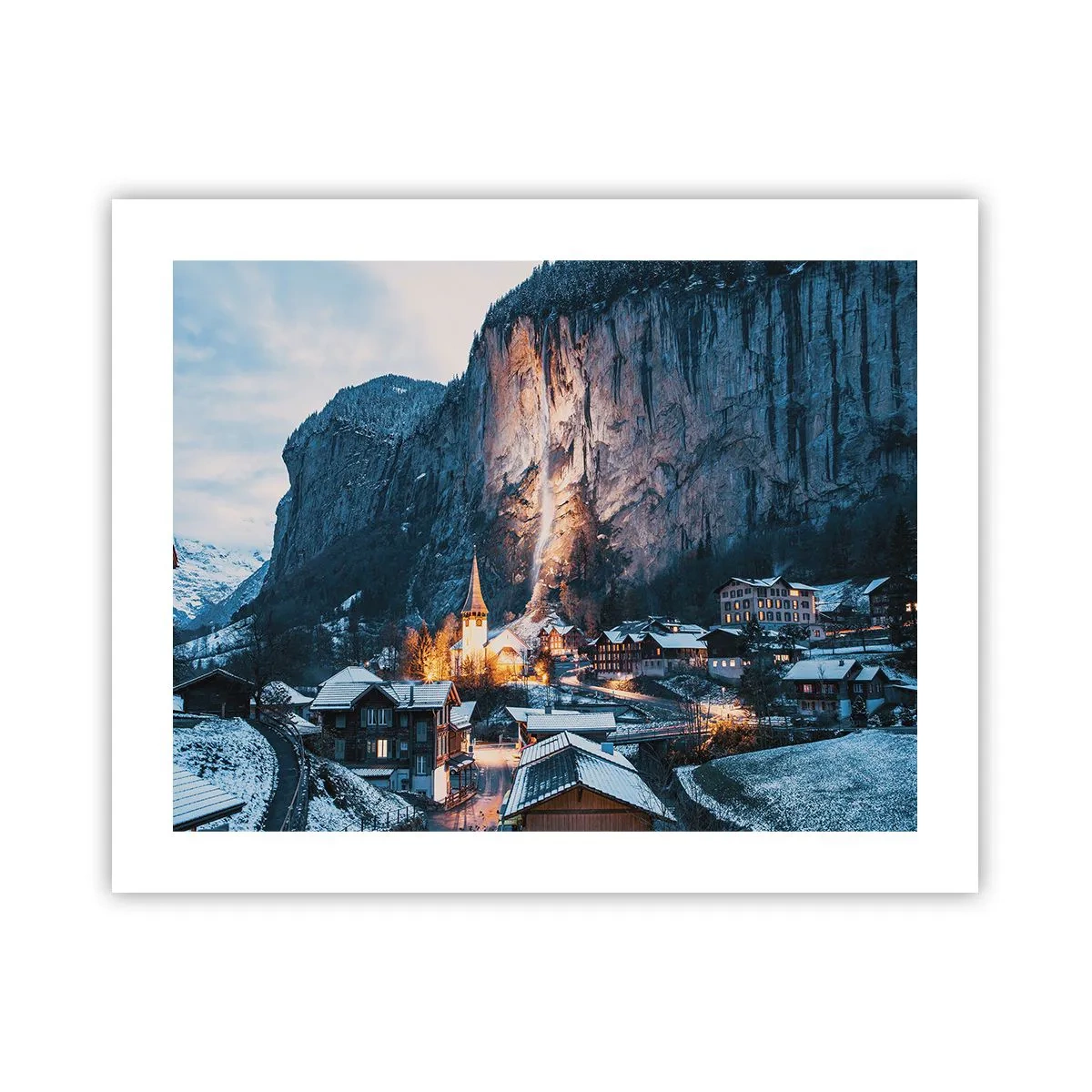 Poster - De stralende geest van de winter - 50x40 cm