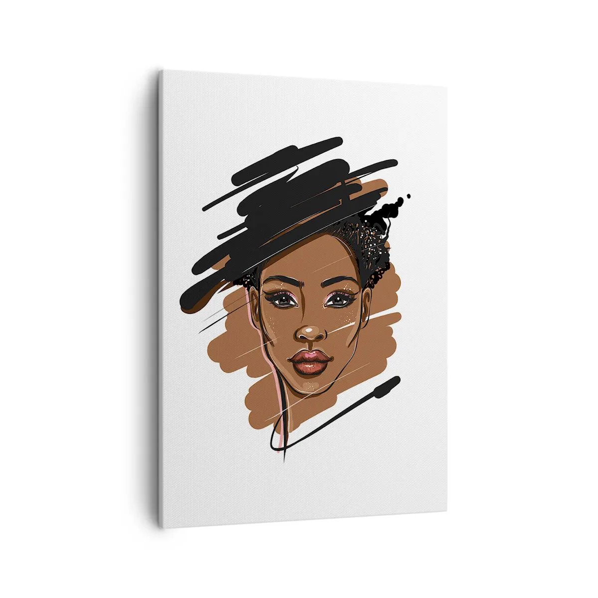 Schilderen op canvas - Zoet als chocolade - 50x70 cm