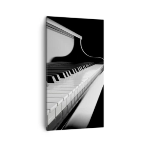 Schilderen op canvas - Harmonie van vormen en kleuren - 45x80 cm