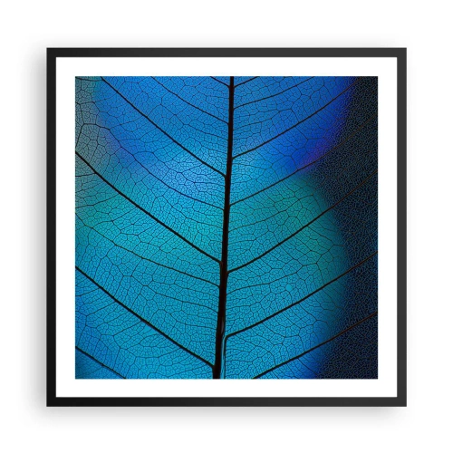 Poster in een zwarte lijst - Ingewikkelde constructie - 60x60 cm