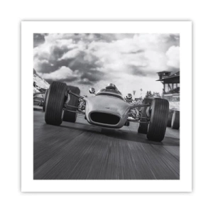 Poster - Er is kracht! - 50x50 cm