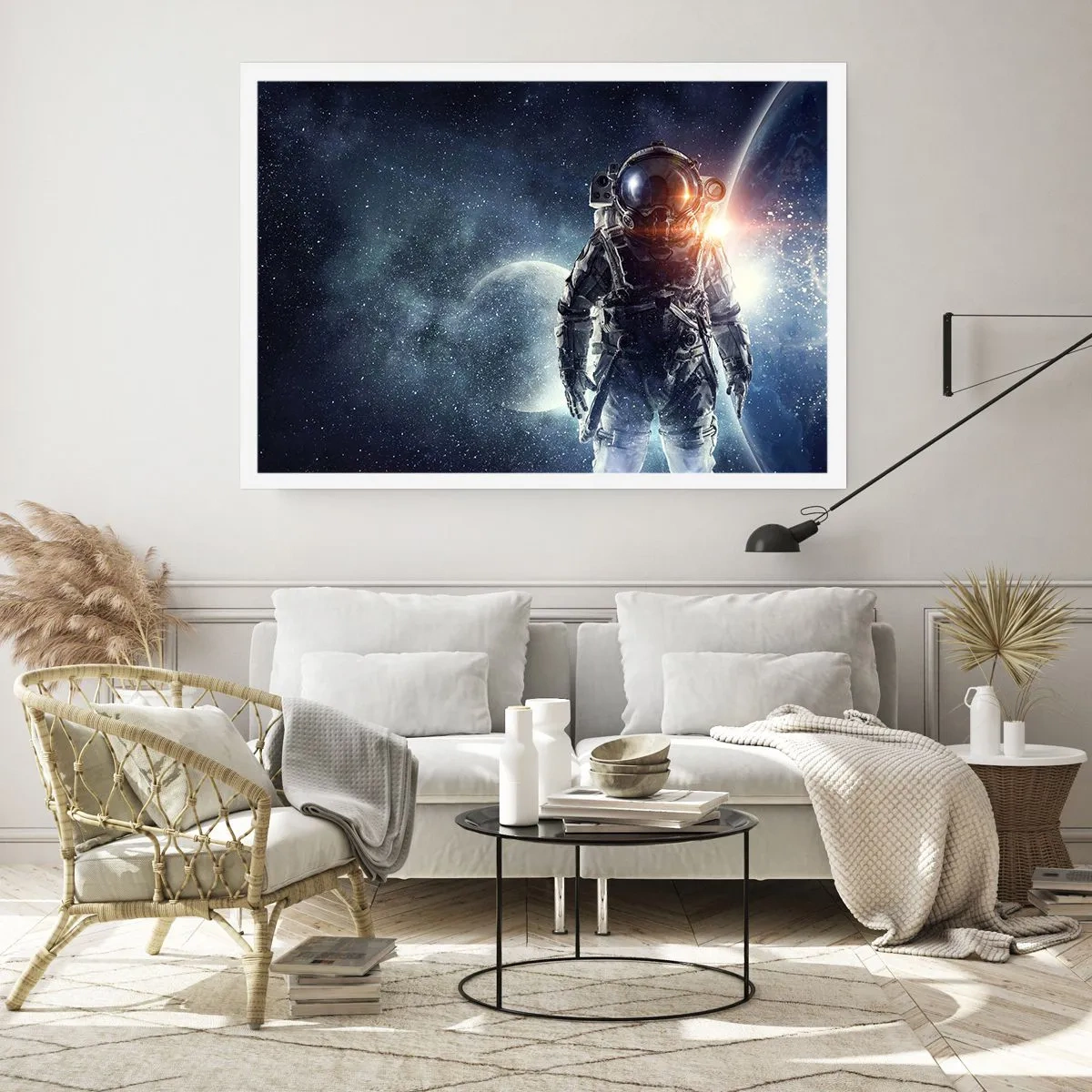 Poster - Ruimte avontuur - 91x61 cm
