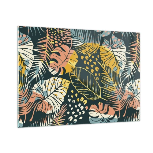 Schilderen op glas - Lommerrijke fantasie - 100x70 cm