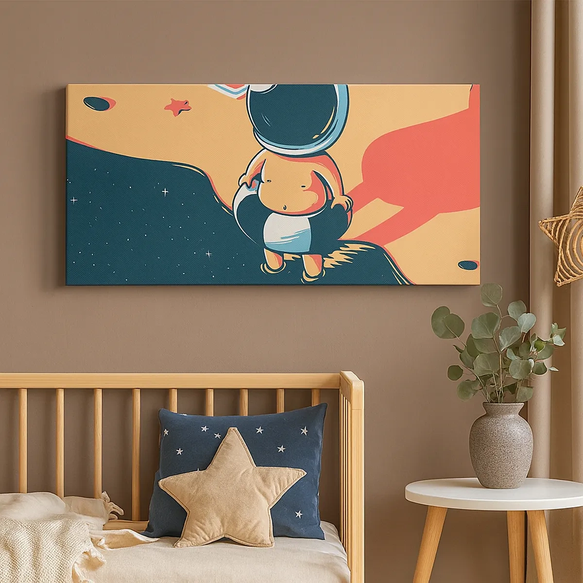 Schilderen op canvas - Vanuit een ander perspectief - 30x30 cm