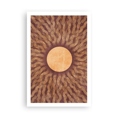 Poster - Zon icoon - 61x91 cm