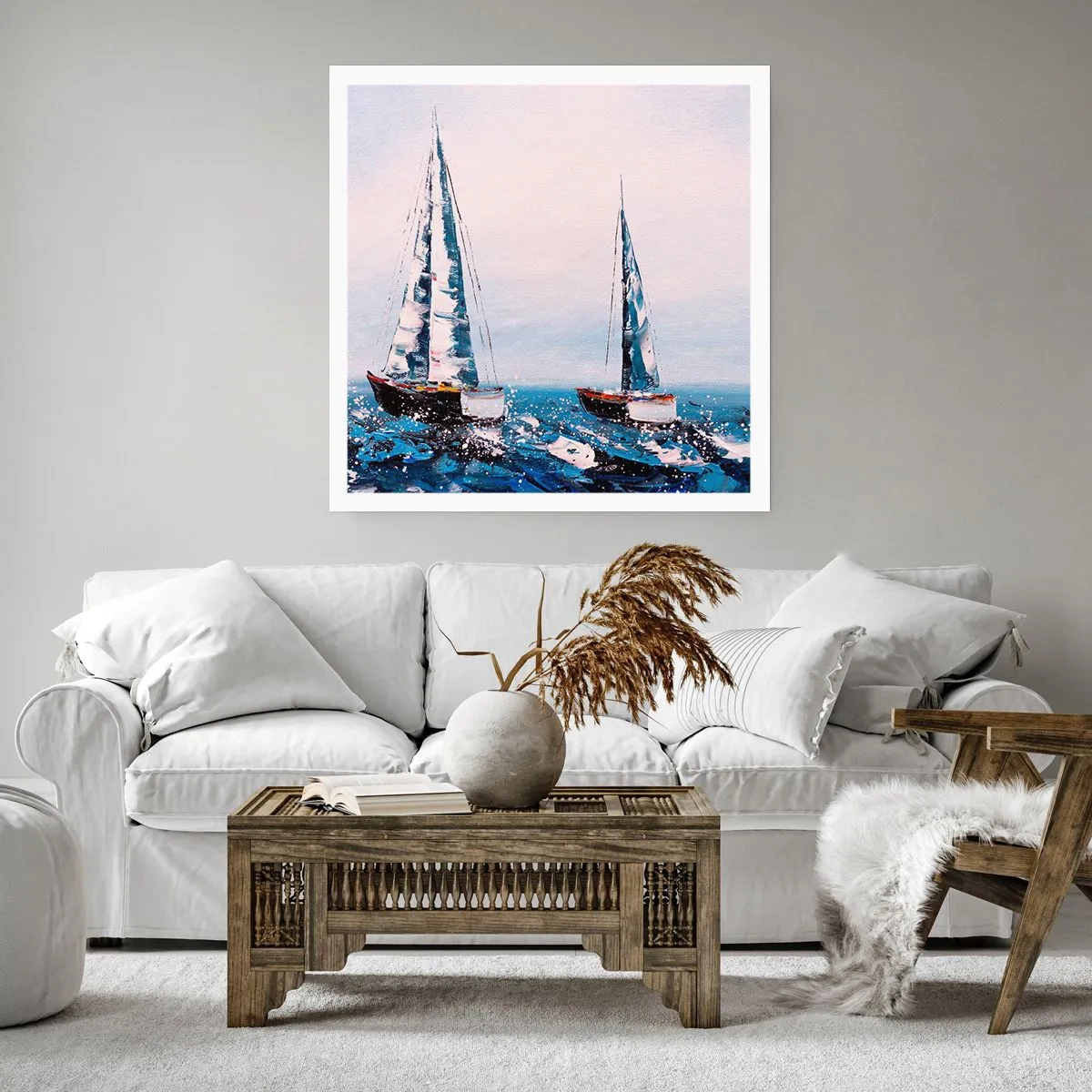 Poster - Broederschap van de wind - 50x50 cm