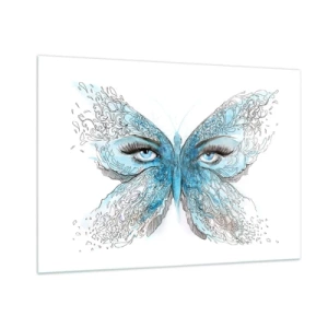 Schilderen op glas - Eros pimpelmees - 100x70 cm