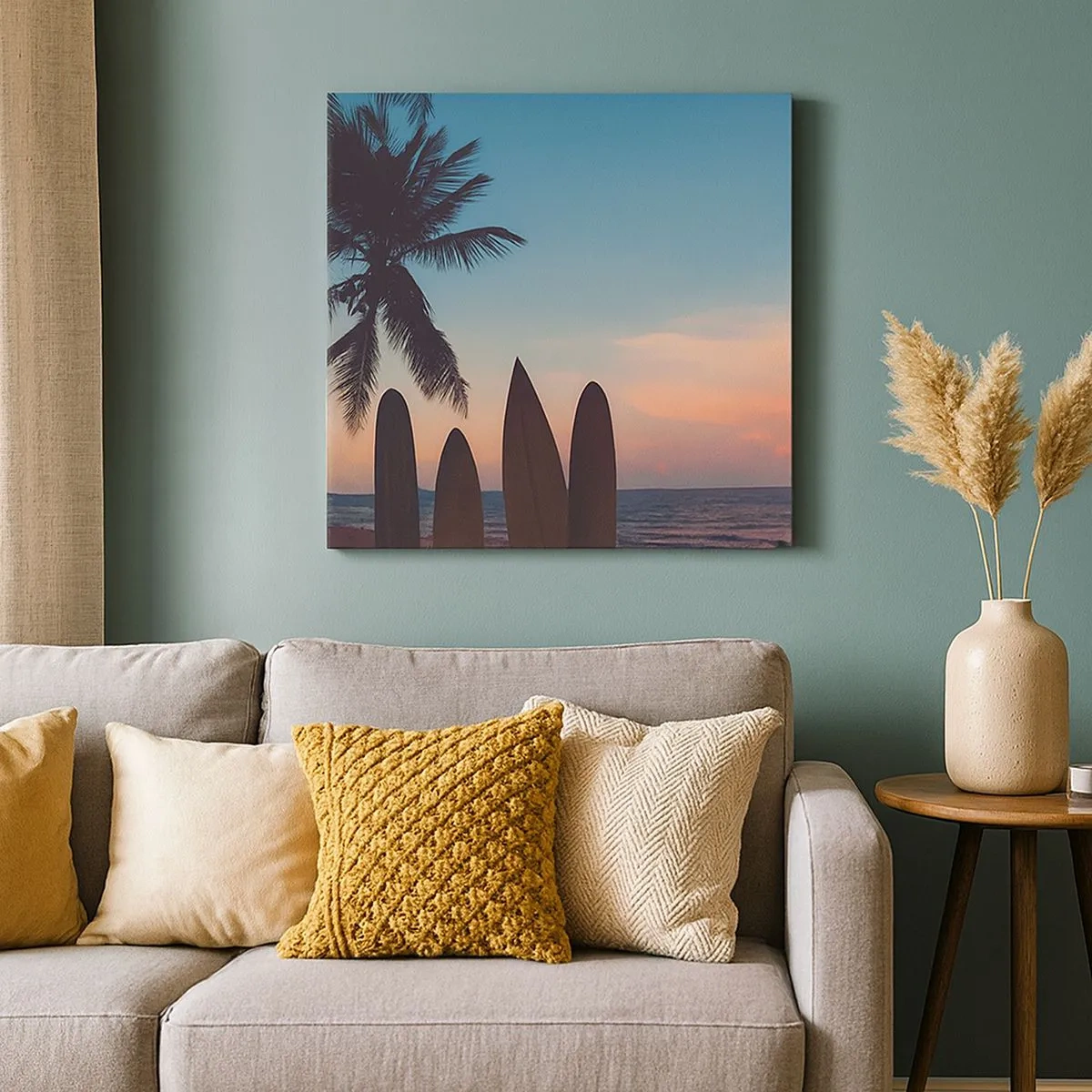 Schilderen op canvas - Morgen wordt ook leuk - 30x30 cm