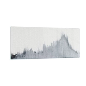Schilderen op glas - Mysterieuze tekst - 100x40 cm