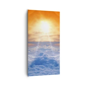 Schilderen op canvas - Mystiek landschap - 65x120 cm