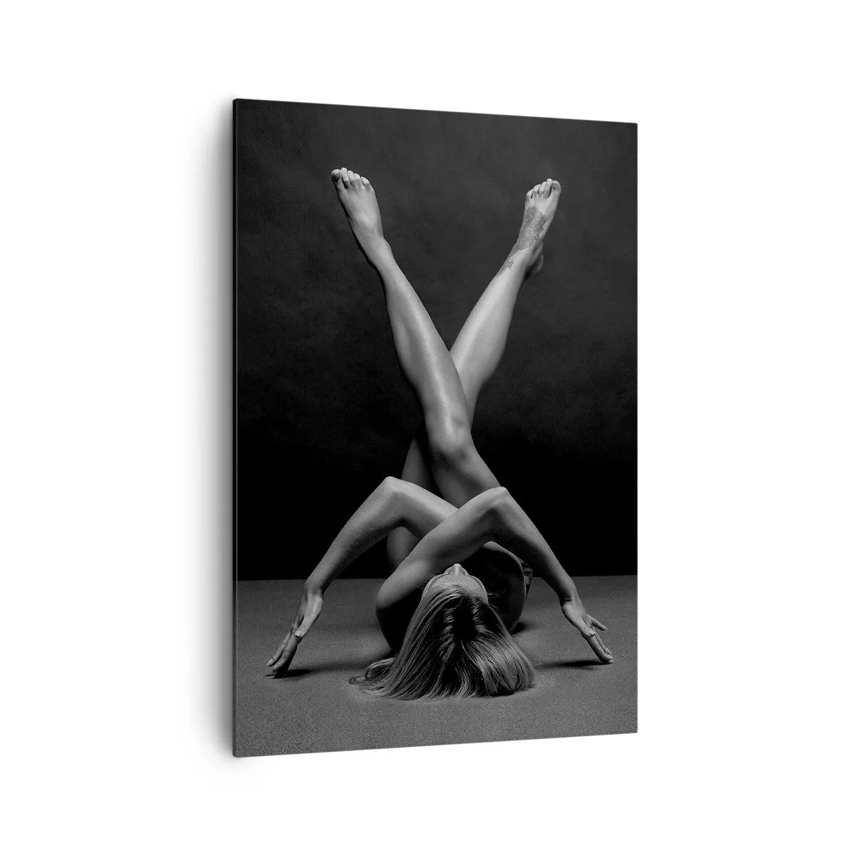 Schilderen op canvas - De geometrie van naaktheid - 70x100 cm