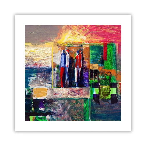 Poster - Relaties en emoties - 40x40 cm